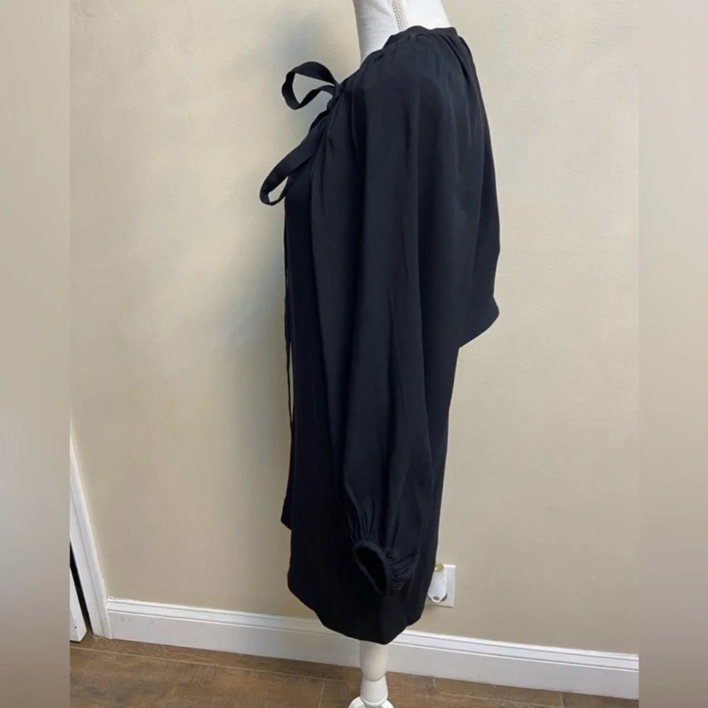 COS Elegant Black Long Sleeve mini Dress Sz 4 NWT - Picture 9 of 12